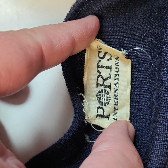 VINTAGE PORTS wool cardigan - Picture 11 of 11